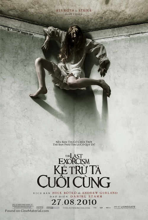 The Last Exorcism - Vietnamese Movie Poster