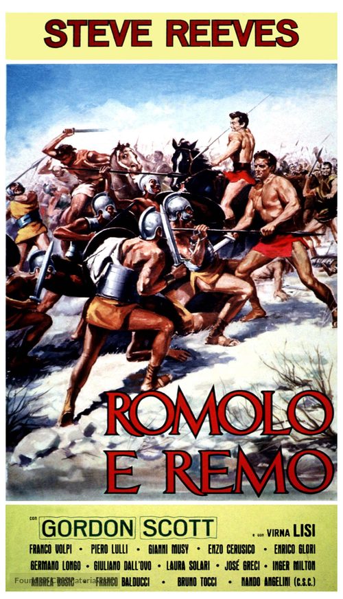 Romolo e Remo - Italian Movie Poster