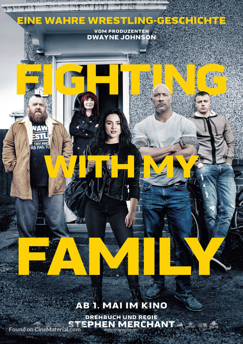 Fighting with My Family - German Movie Poster
