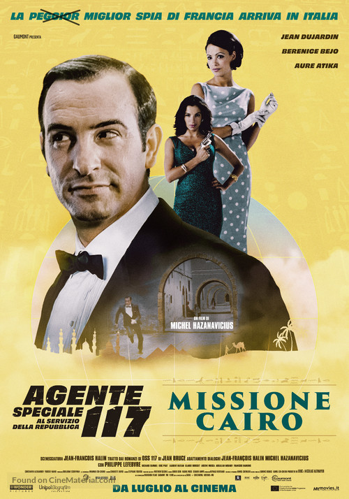 OSS 117: Le Caire nid d&#039;espions - Italian Movie Poster