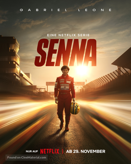 Senna - Danish Movie Poster