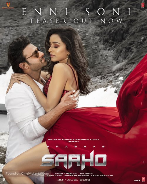 Saaho - Indian Movie Poster