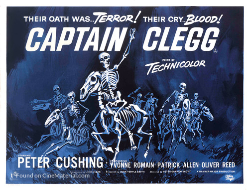 Captain Clegg - British Movie Poster
