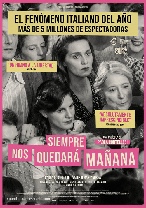 C&#039;&egrave; ancora domani - Spanish Movie Poster