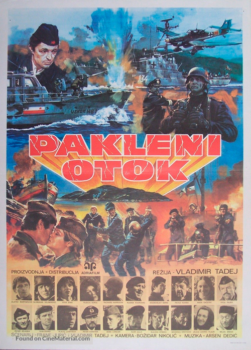 Pakleni otok - Yugoslav Movie Poster