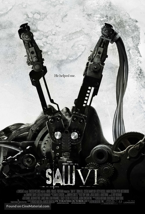 Saw VI - Movie Poster