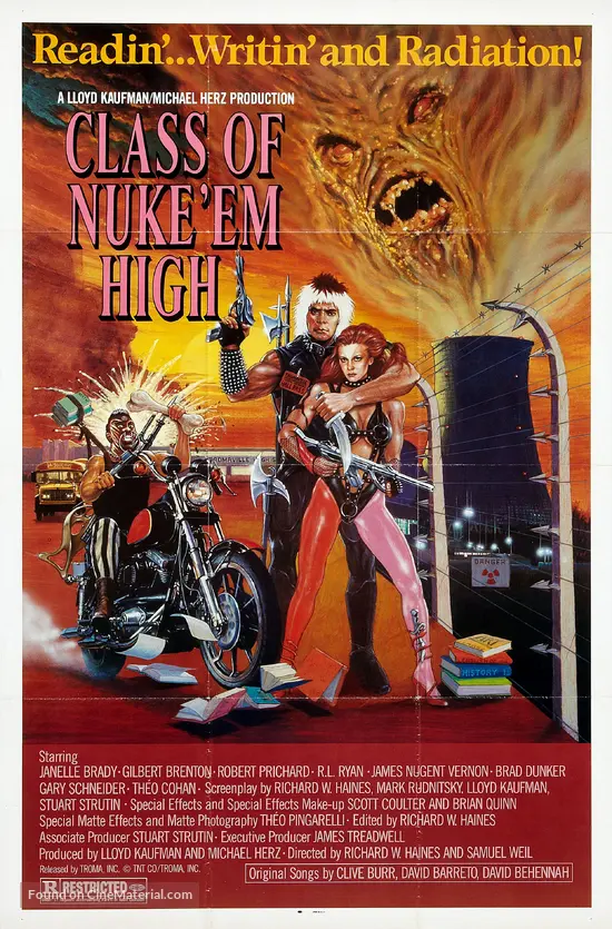 Class of Nuke &#039;Em High - Movie Poster