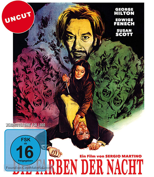 Tutti i colori del buio - German Blu-Ray movie cover