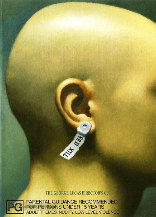 THX 1138 - Australian DVD movie cover