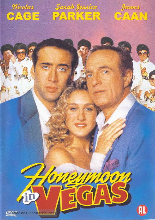 Honeymoon In Vegas - Dutch Movie Cover