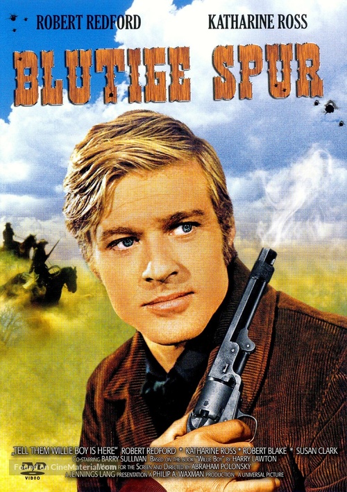 Tell Them Willie Boy Is Here - German DVD movie cover