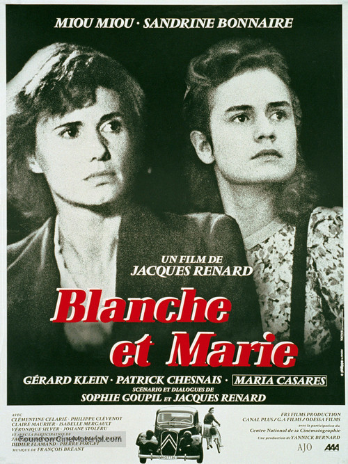 Blanche et Marie - French Movie Poster
