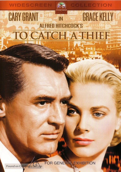 To Catch a Thief - Australian DVD movie cover