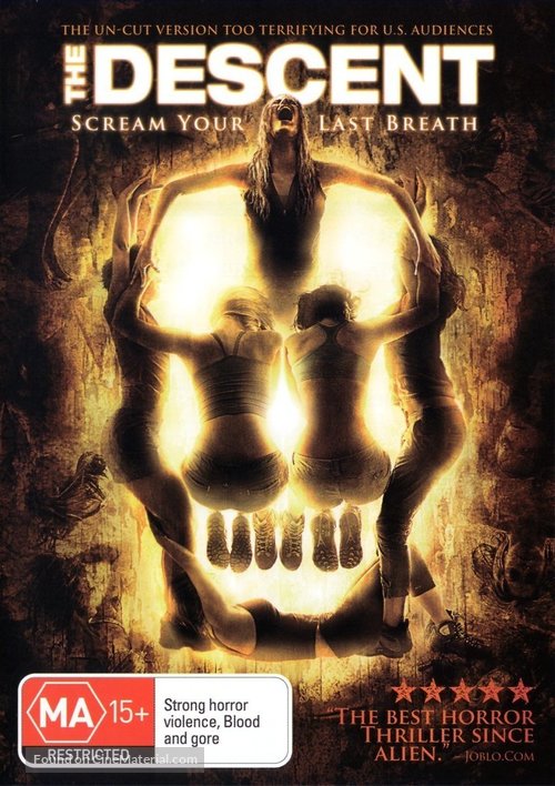 The Descent - Australian Movie Cover