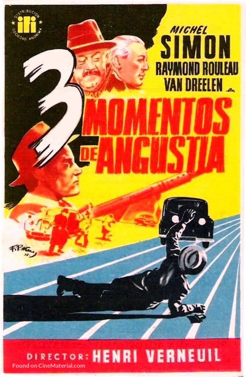 Brelan d&#039;as - Spanish Movie Poster