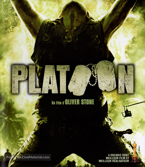 Platoon - French Blu-Ray movie cover