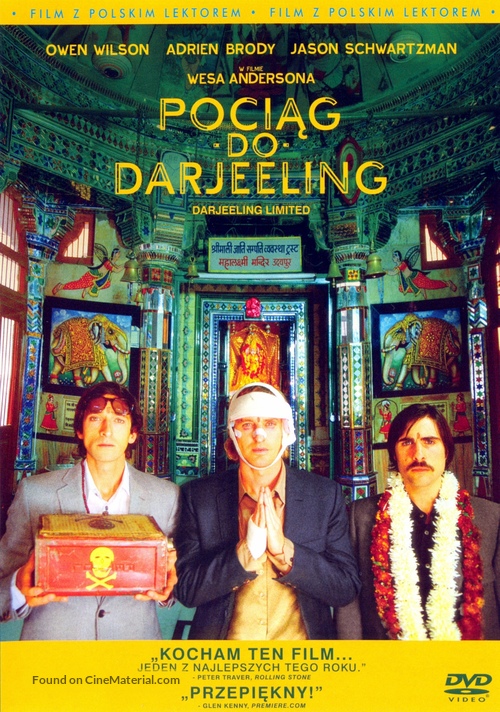 The Darjeeling Limited - Polish Movie Cover
