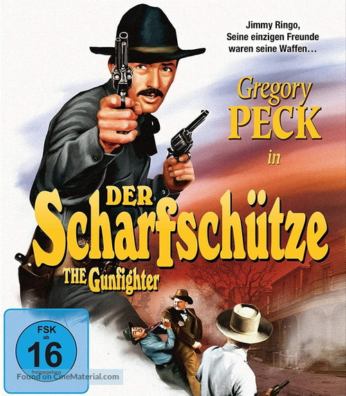 The Gunfighter - German Blu-Ray movie cover
