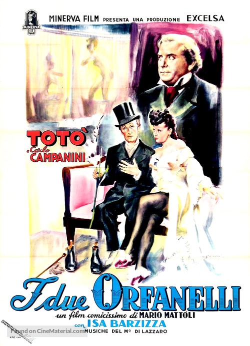 I due orfanelli - French Movie Poster
