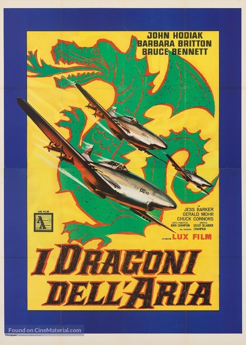 Dragonfly Squadron - Italian Movie Poster