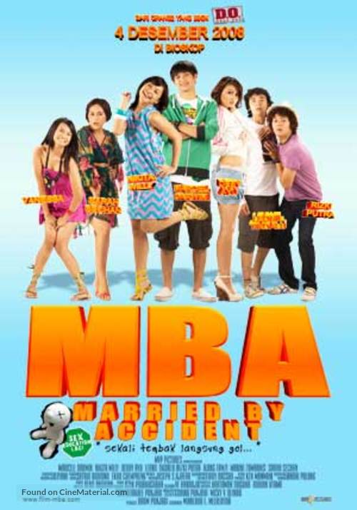 MBA: Married by Accident - Indonesian Movie Poster
