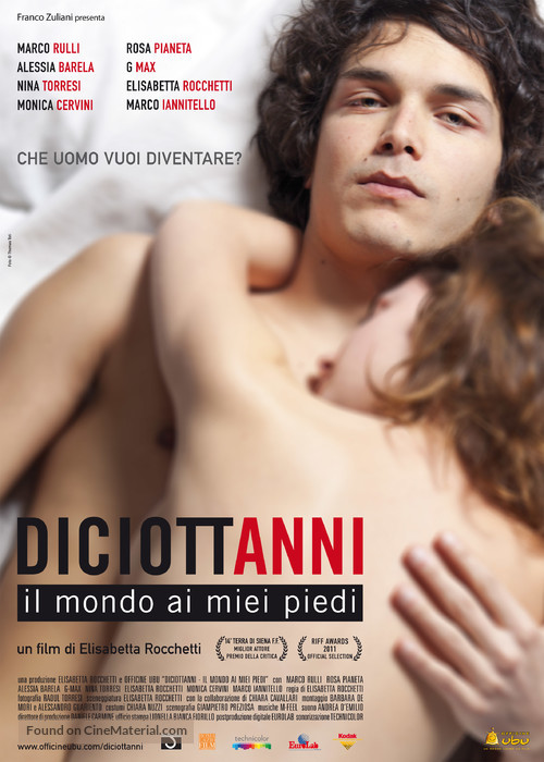 Diciottanni - Il mondo ai miei piedi - Italian Movie Poster