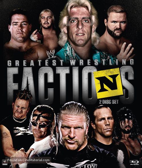 WWE Presents... Wrestling&#039;s Greatest Factions - Blu-Ray movie cover