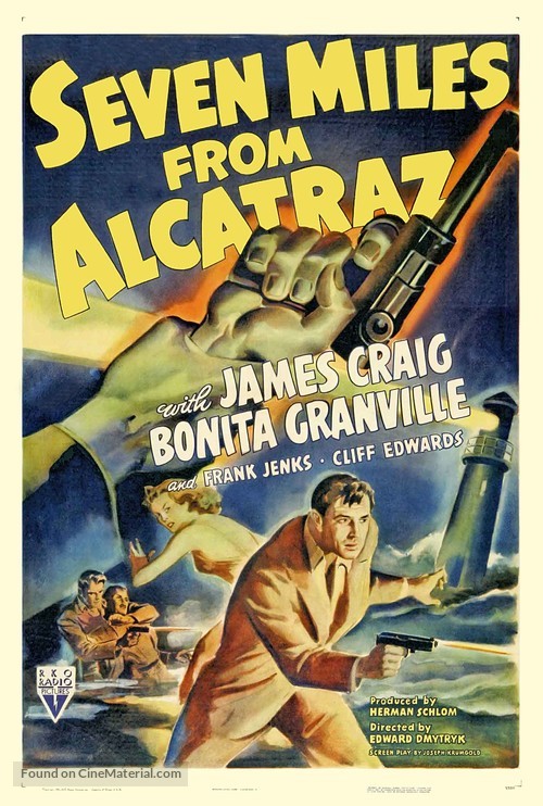 Seven Miles from Alcatraz - Movie Poster