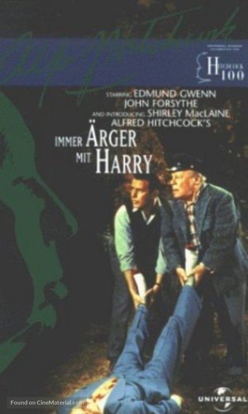 The Trouble with Harry - German VHS movie cover