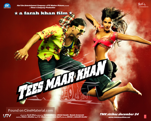 Tees Maar Khan - Indian Movie Poster