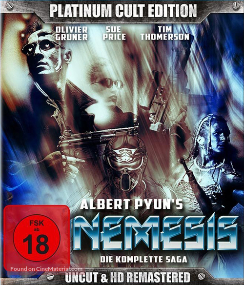 Nemesis - German Blu-Ray movie cover