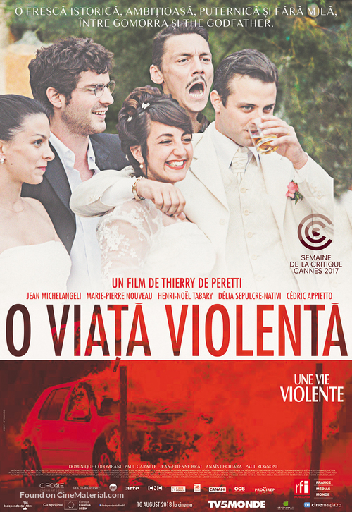 Une vie violente - Romanian Movie Poster