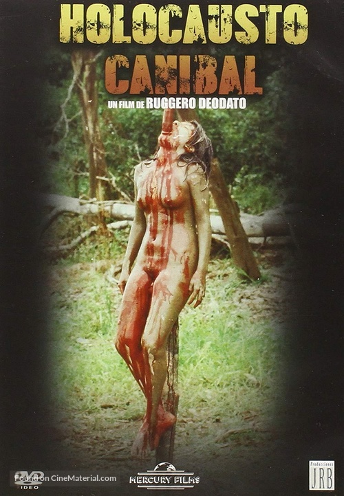 Cannibal Holocaust - Spanish DVD movie cover