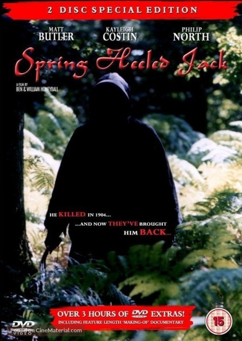 Spring Heeled Jack - British DVD movie cover