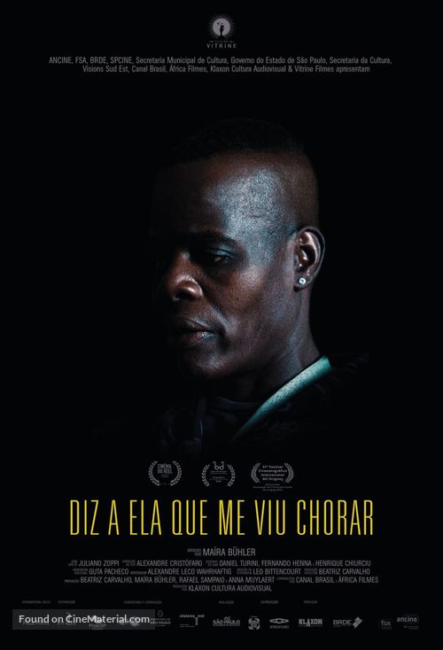 Diz a Ela que me Viu Chorar - Brazilian Movie Poster