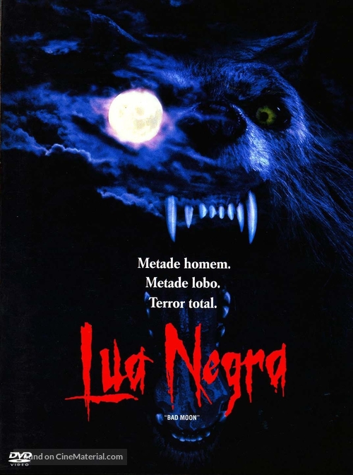 Bad Moon - Brazilian DVD movie cover