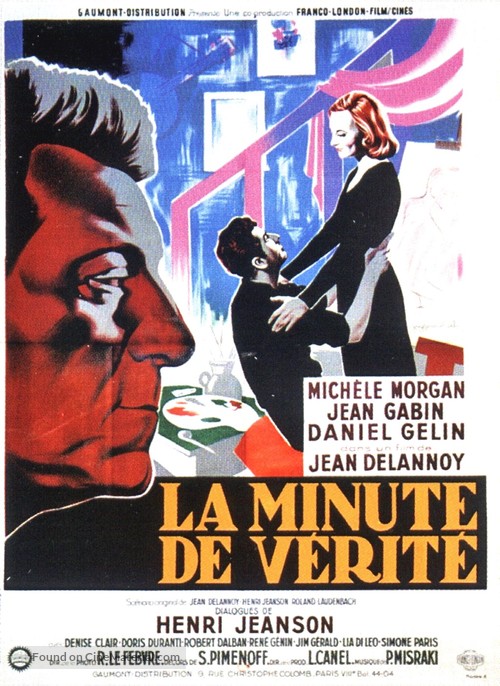 La minute de v&eacute;rit&eacute; - French Movie Poster