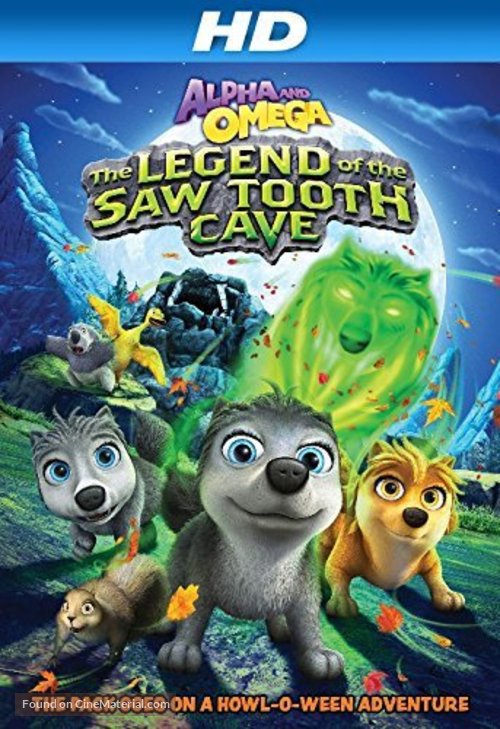 Alpha And Omega: The Legend of the Saw Toothed Cave - Blu-Ray movie cover
