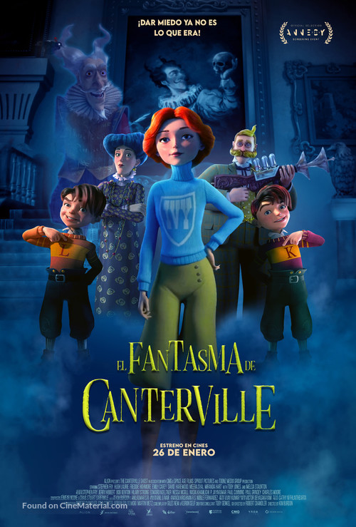 The Canterville Ghost - Spanish Movie Poster