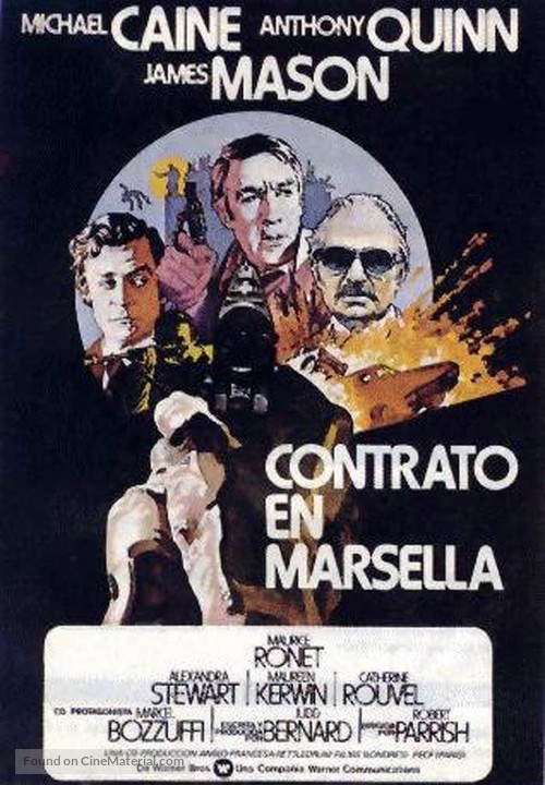 The Marseille Contract - Spanish Movie Poster