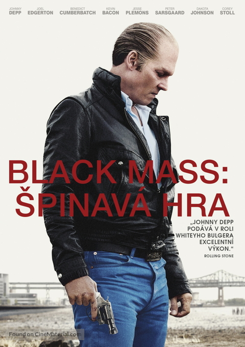 Black Mass - Czech DVD movie cover