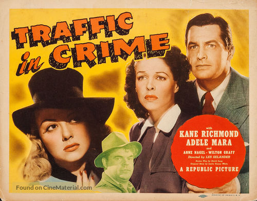 Traffic in Crime - Movie Poster