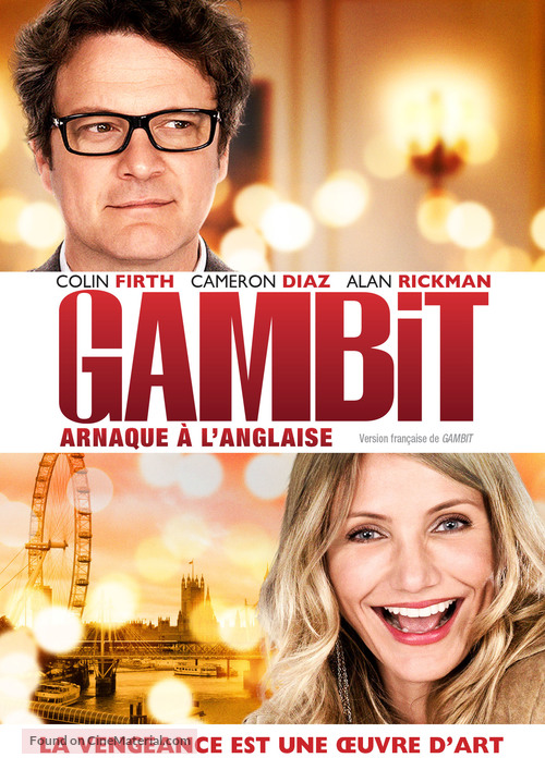 Gambit - Canadian DVD movie cover