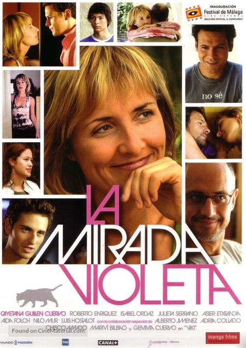 Mirada violeta, La - Spanish Movie Poster