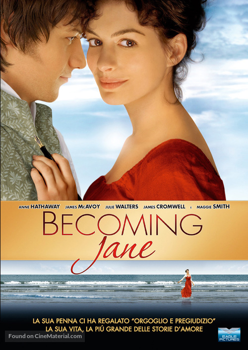 Becoming Jane - Italian DVD movie cover