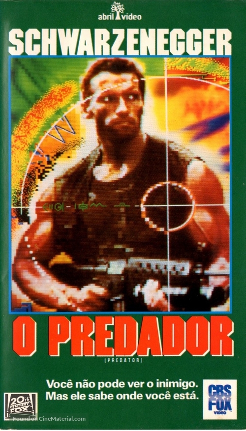 Predator - Brazilian VHS movie cover