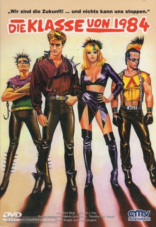 Class of 1984 - German DVD movie cover