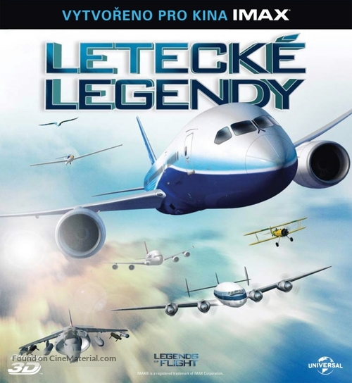 Legends of Flight - Czech Blu-Ray movie cover