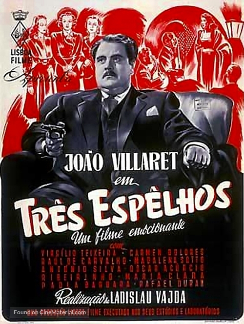 Tr&ecirc;s Espelhos - Portuguese Movie Poster