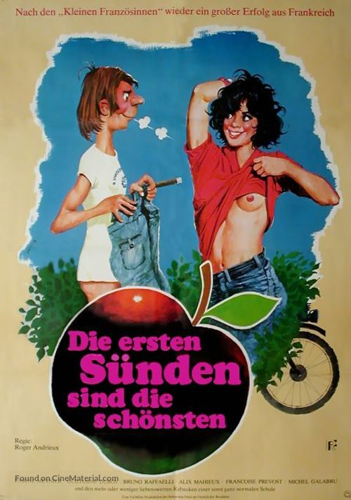 L'amour en herbe - German Movie Poster